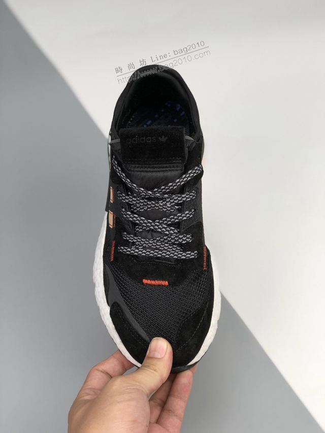 Adidas鞋 QIP-XHB-091807 阿迪達斯2019 Boost聯名夜行者 復古跑鞋 男女同款  hdx13316